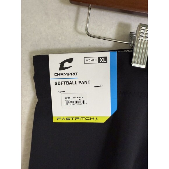 Women's Champro Softball Pants, size XL color Black Fast Pitch New Baseball - Picture 4 of 7